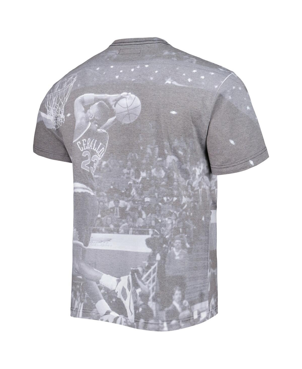 Mitchell & Ness Men's  Cedric Ceballos Gray Phoenix Suns Above The Rim Sublimated T-shirt In Gray