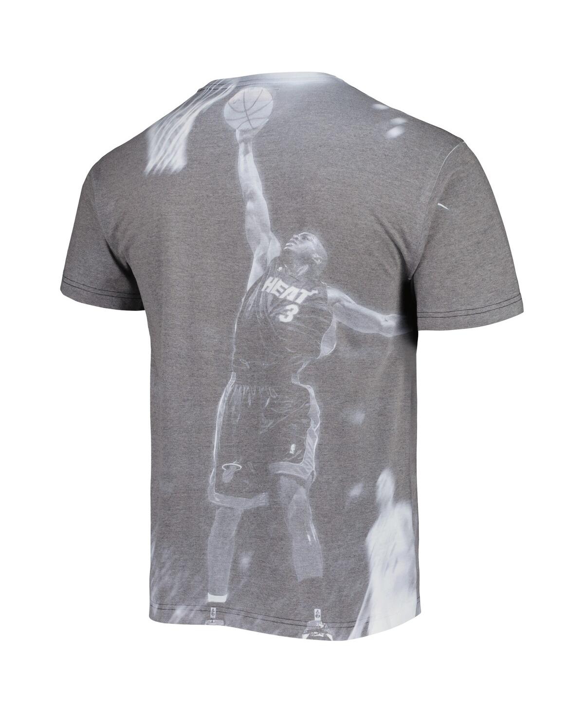 Mitchell & Ness Men's  Clyde Drexler Gray Houston Rockets Above The Rim Sublimated T-shirt In Gray