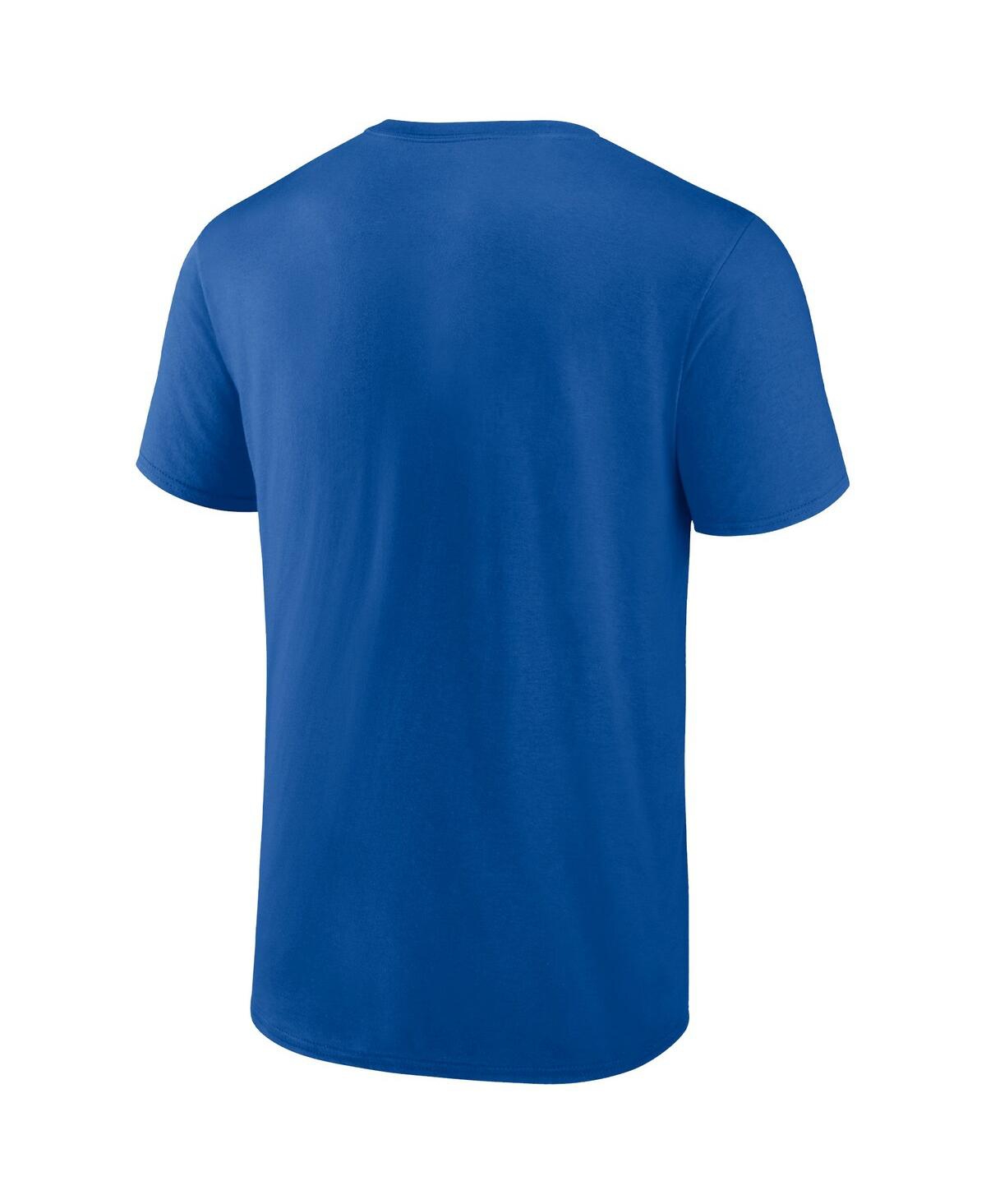 Shop Fanatics Men's  Royal Los Angeles Dodgers 2022 Postseason Locker Room Big And Tall T-shirt