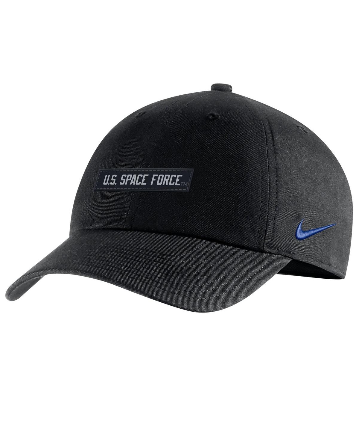Nike Men's  Black Air Force Falcons Space Force Rivalry L91 Adjustable Hat