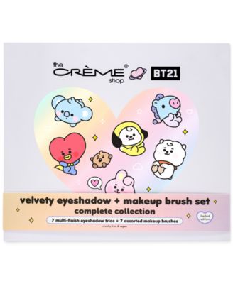 BT21 x The Creme Shop Makeup Brush Set retailer