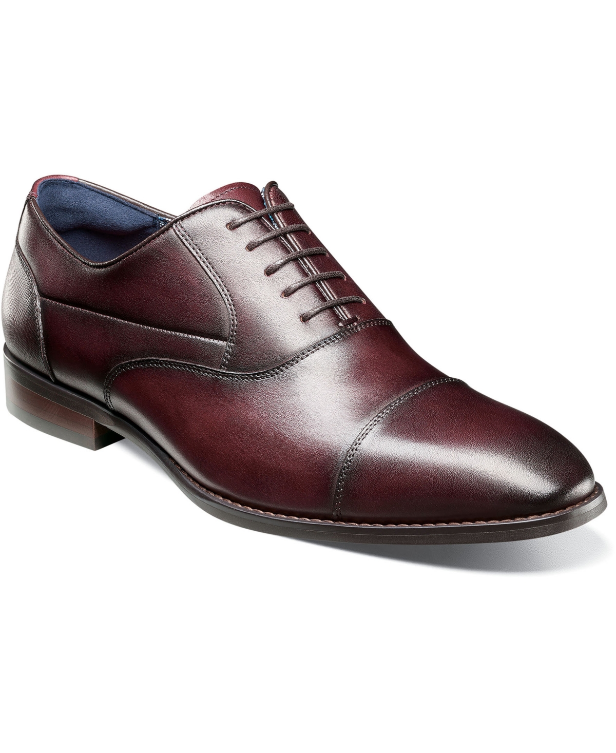 Men's Kallum Cap-Toe Oxford Dress Shoe - Burgundy