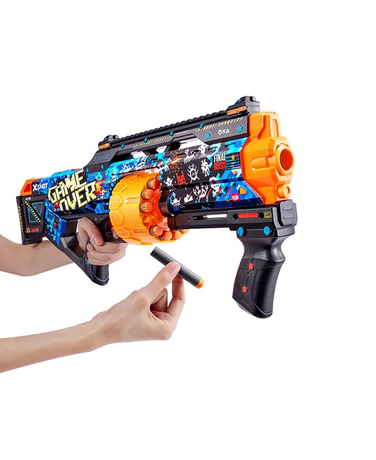 X-shot Skins Last Stand Dart Blaster Game Over By Zuru In No Color