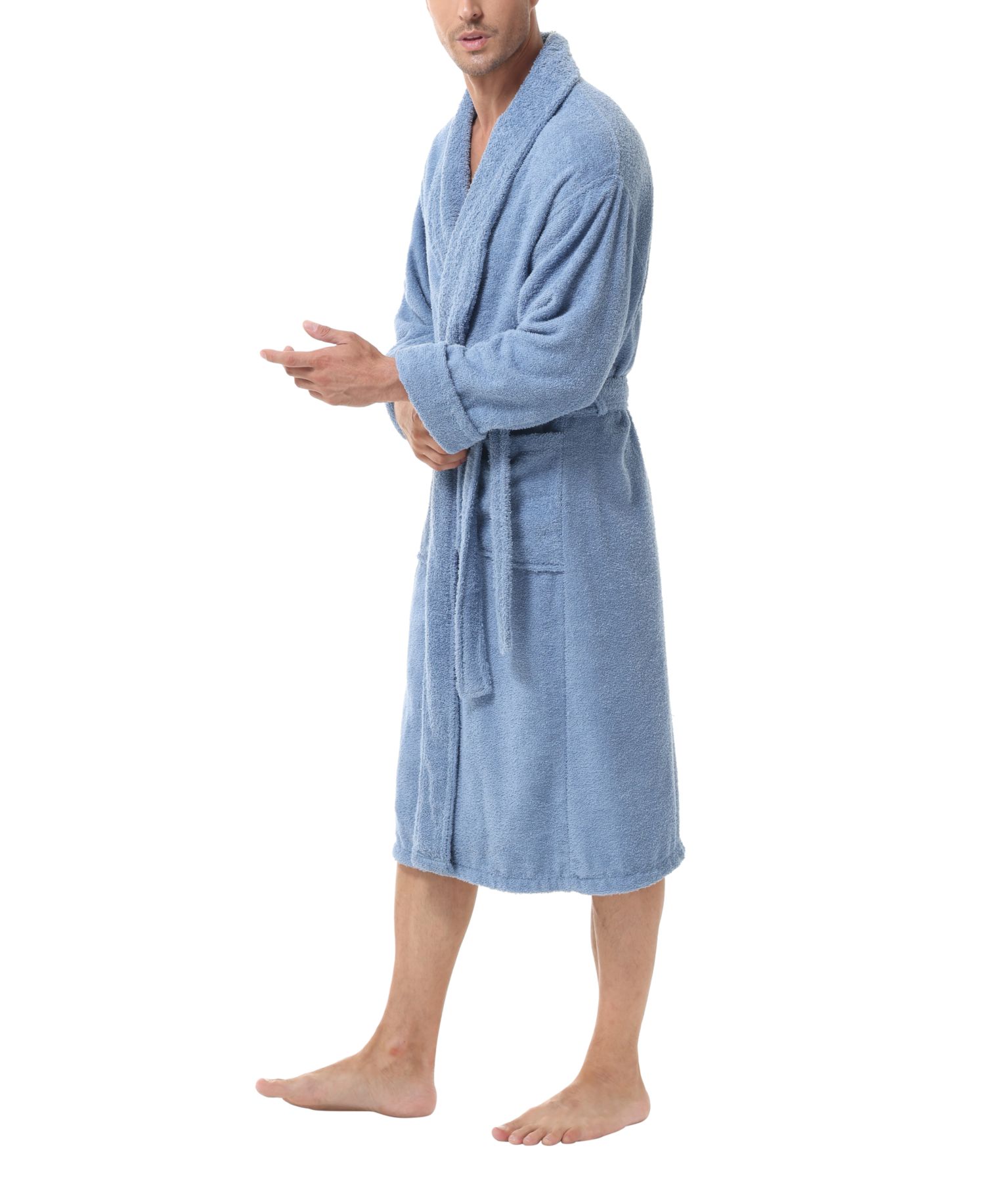 Men's All Cotton Terry Robe