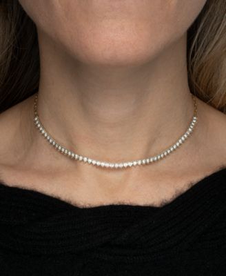 Diamond 16" Collar Necklace (1 ct. t.w.), Created for Macy's