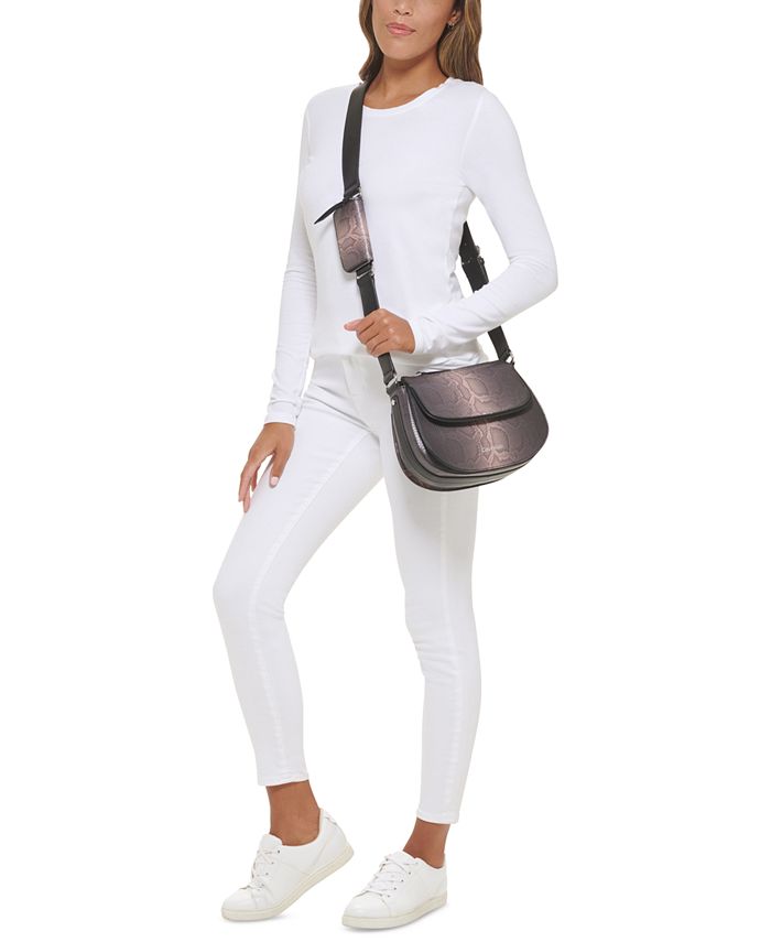 Calvin Klein Bella Flap Crossbody Macy's