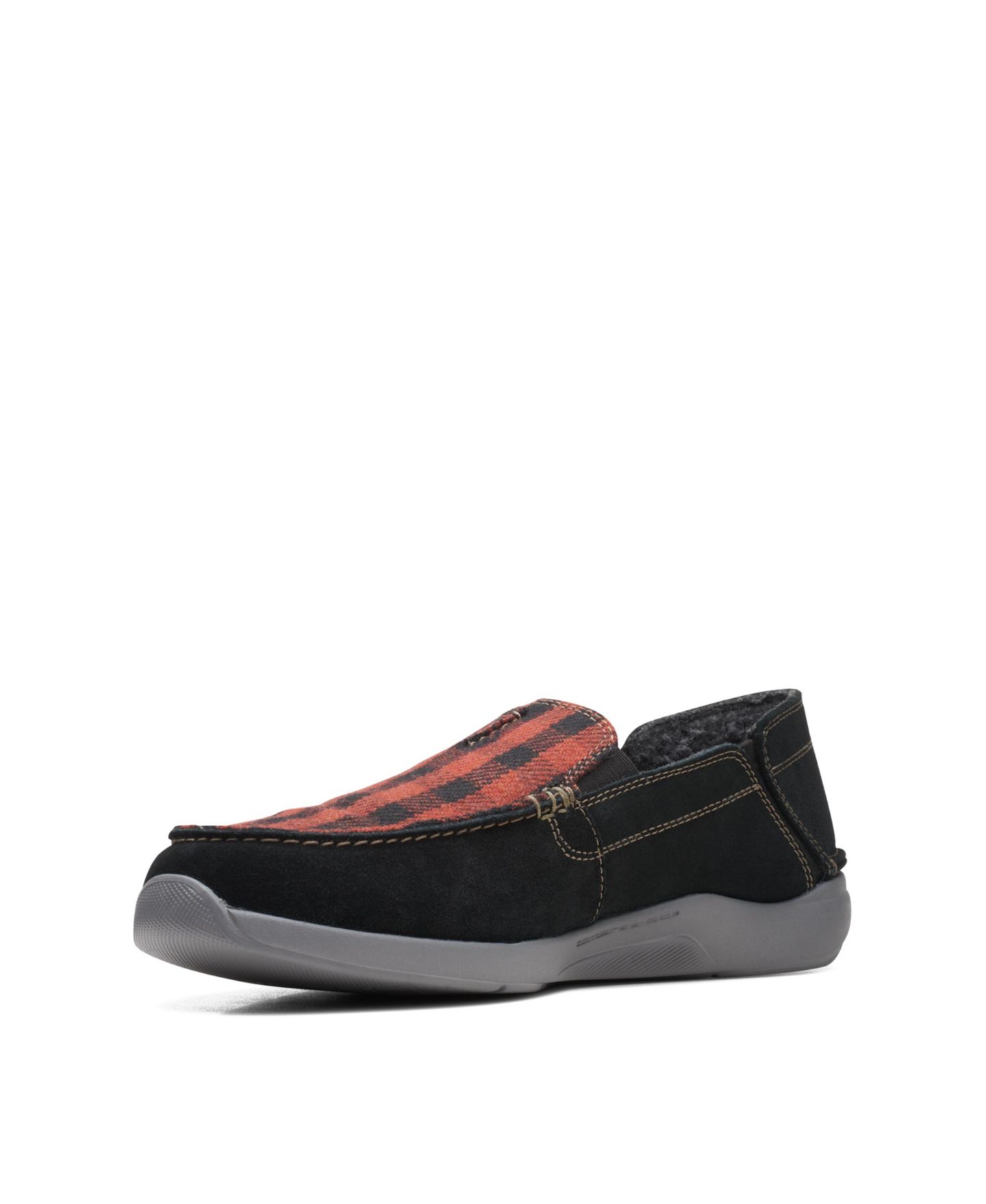 Мужские туфли Clarks Collection Gorwin Step, цвет: Чёрный замшевый — фото 4