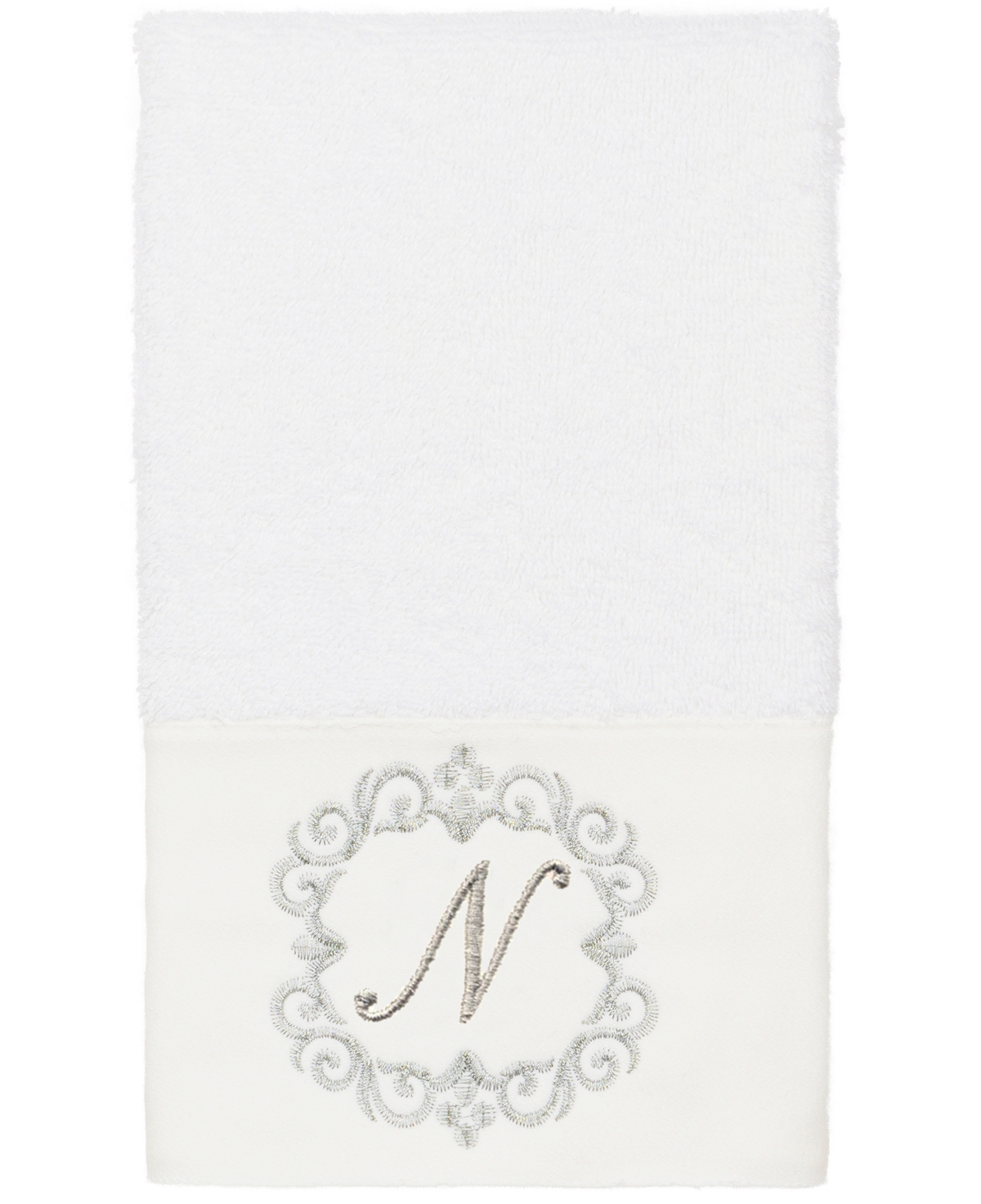 Linum Home Turkish Cotton Monica Embellished Towel 3 Piece Set