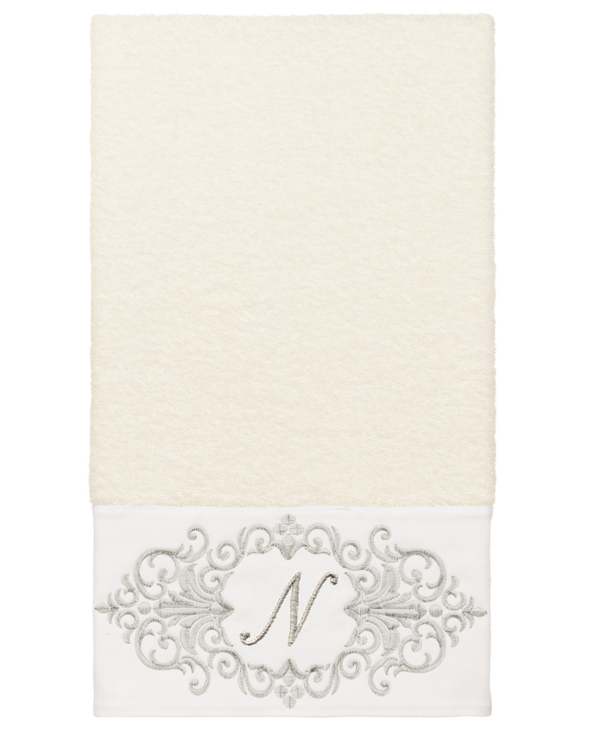 Linum Home Turkish Cotton Monica Embellished Towel 3 Piece Set