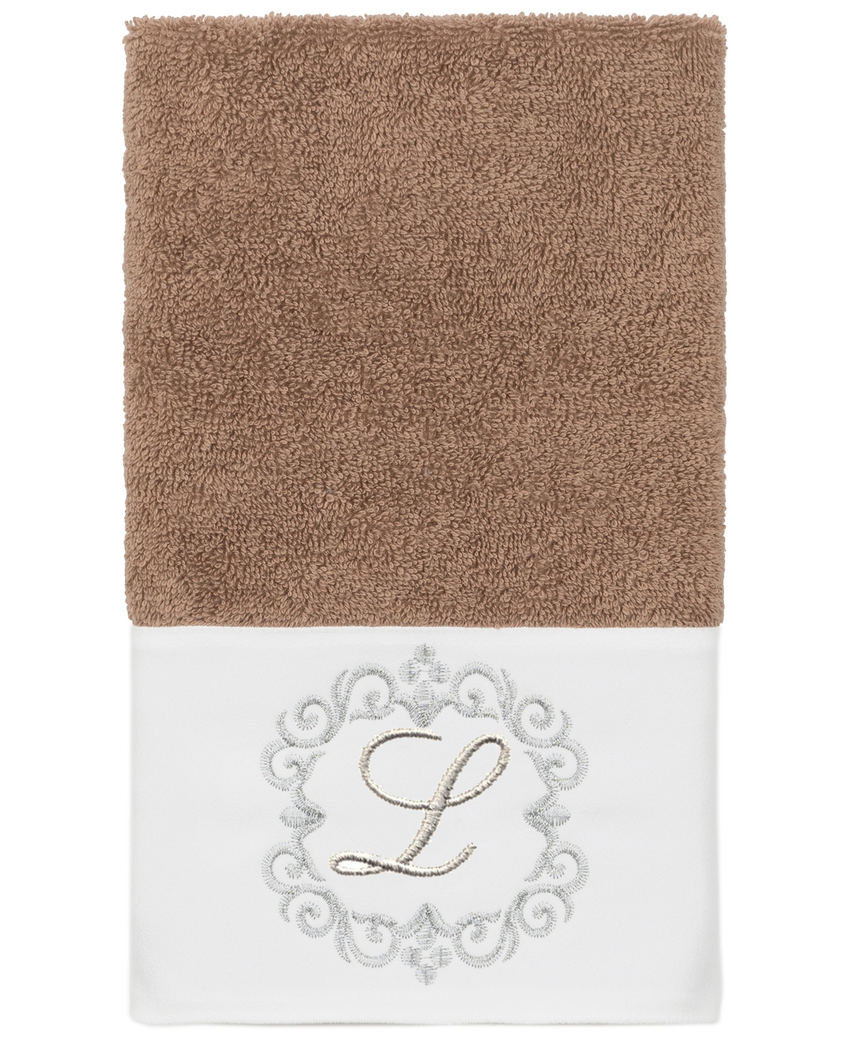 Linum Home Turkish Cotton Monica Embellished Towel 3 Piece Set