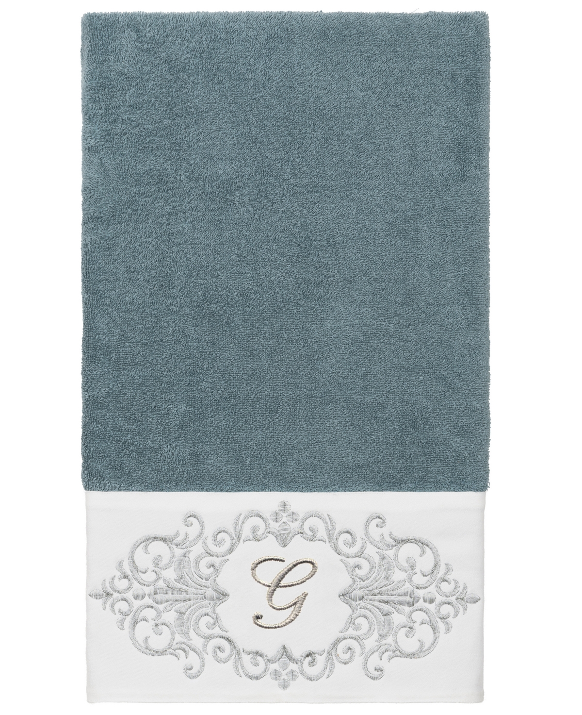 Linum Home Turkish Cotton Monica Embellished Towel 3 Piece Set In Green