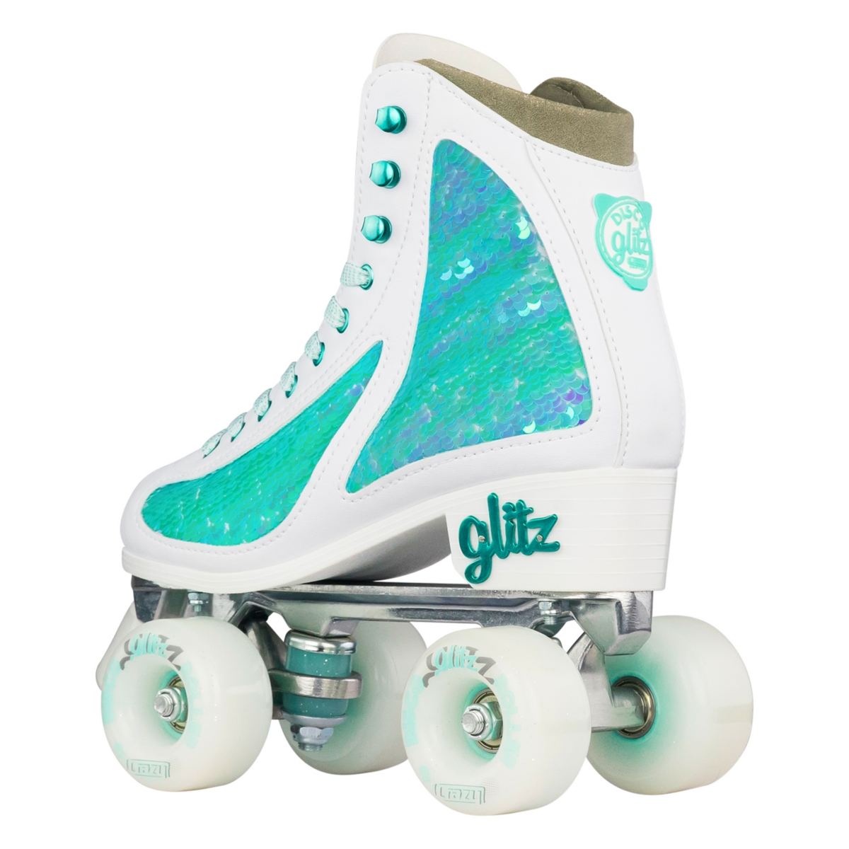 Crazy Skates Glitz Roller Skates For Women And Girls - Dazzling Glitter Sparkle Quad Skates