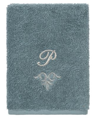 Turkish Cotton Monica Embellished Towel 3 Piece Set - Teal