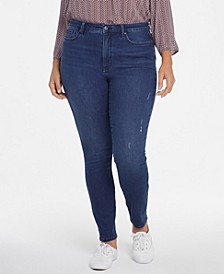 Plus Size Ami Skinny Jeans with High Rise