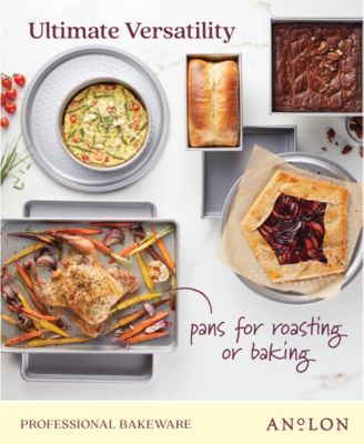 Pro-Bake Bakeware Aluminized Steel Perforated Pizza Pan, 14"