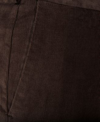 Haggar Classic Fit Stretch Corduroy Pants In Medium Khaki | ModeSens