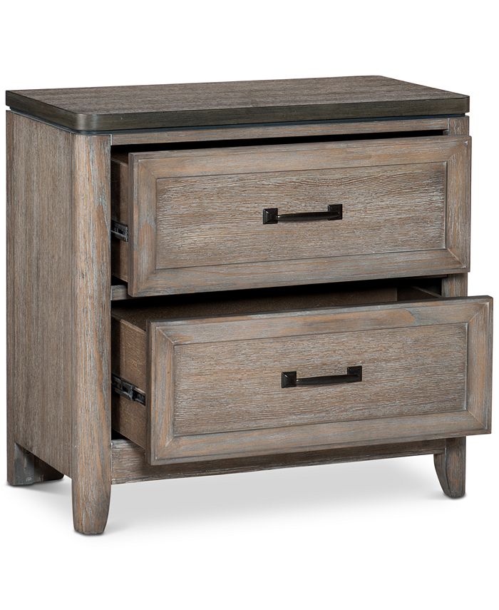 Homelegance Aveline Nightstand & Reviews Furniture Macy's