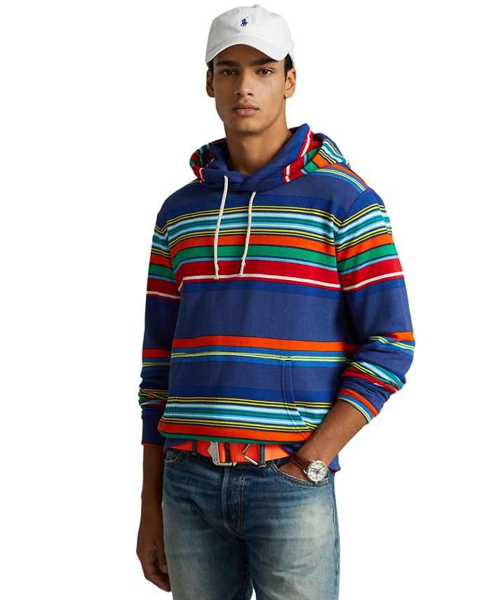 Polo Ralph Lauren Men's Striped Fleece Hoodie & Reviews - Hoodies &  Sweatshirts - Men - Macy's