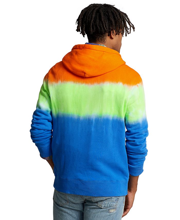 Polo Ralph Lauren Men's Polo Bear TieDye Fleece Hoodie Macy's