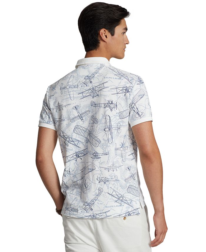 Polo Ralph Lauren Men's ClassicFit Aviation Mesh Polo Shirt Macy's