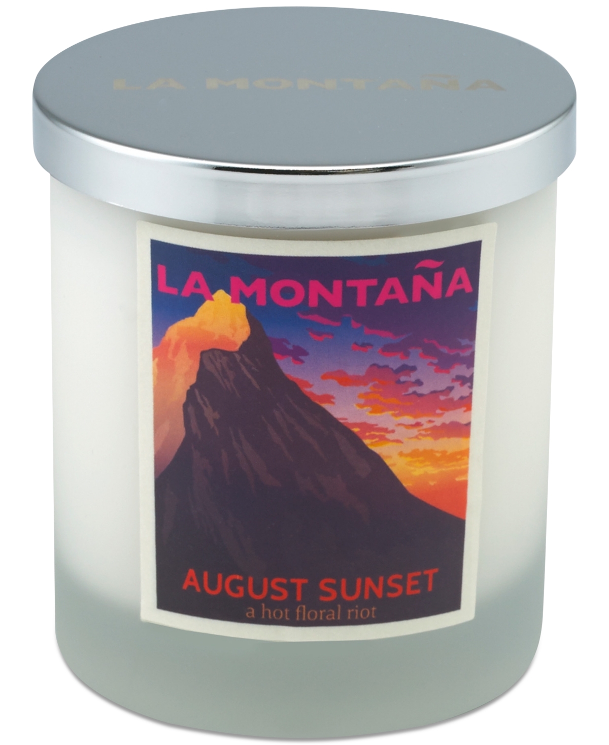La Montana August Sunset Scented Candle, 8 oz.