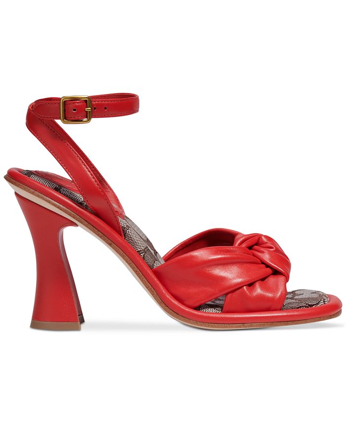 COACH Women's Quincey Puffy Dress Sandals & Reviews Sandals Shoes