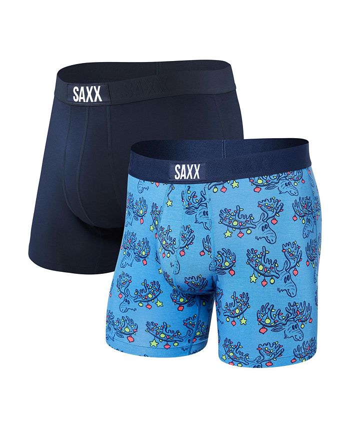 SAXX Men's Vibe Super Soft Boxer Brief, Pack of 2 - Macy's