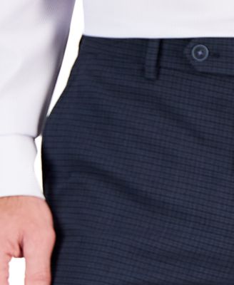 Mens Modern-Fit Bi-Stretch Fall Suit