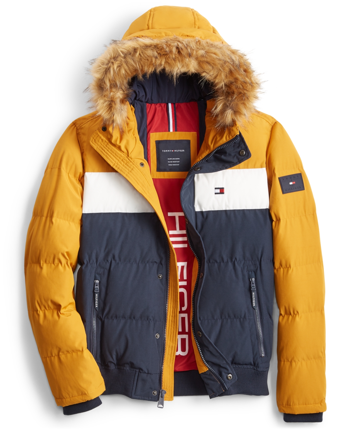 Tommy Hilfiger Short Snorkel Coat, Created for Macy's -Navy