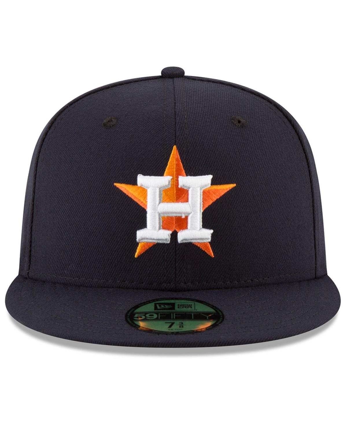Shop New Era Men's  Navy Houston Astros 2022 World Series Side Patch 59fifty Fitted Hat