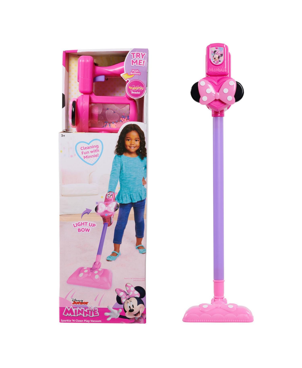 Shop Sesame Street Sparkle N' Clean Play Vacuum In Multi