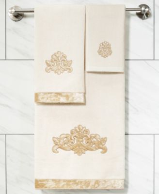Turkish Cotton May Embellished 3-Pc. Bath Towel Set