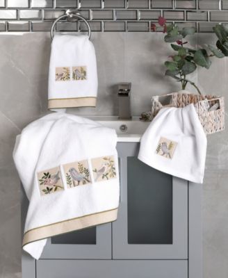 Turkish Cotton Belinda Embellished 2-Pc. Bath Towel Set