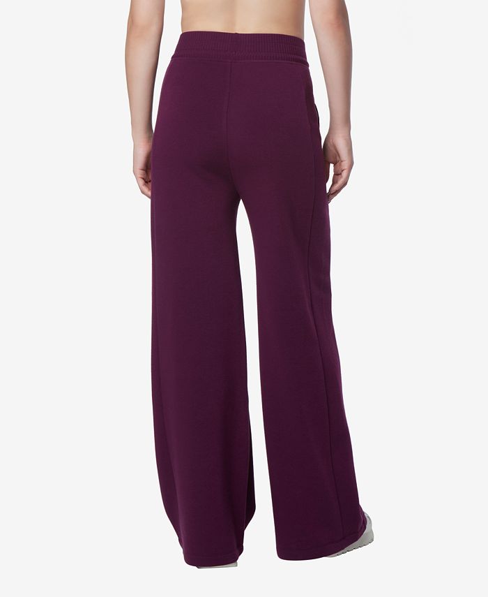 Marc New York Women's Full Length Chunky Rib Wide Leg Pants Macy's