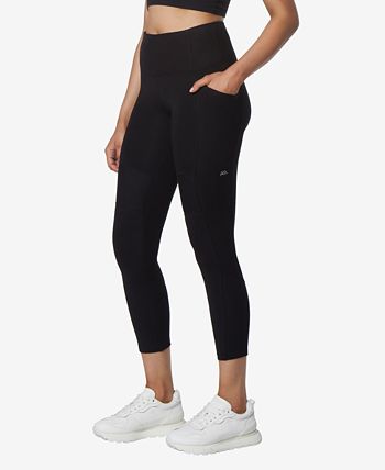 Marc New York Marc New York Women's Performance 7/8 High-Rise Color Block  Legging with Side Pockets Pants - Macy's