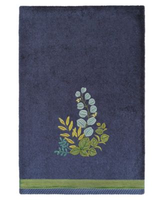 Turkish Cotton Botanica Embellished 3-Pc. Bath Towel Set