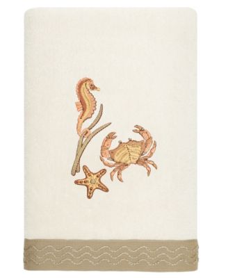 Turkish Cotton Aaron Embellished 4-Pc. Bath Towel Set