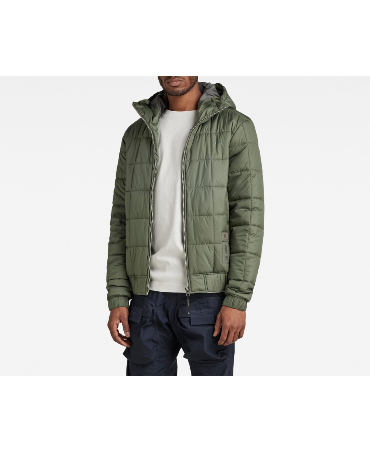 balans Actief lastig G-star Raw Meefic Square Quilted Hooded Jacket In Ligth Hunter | ModeSens