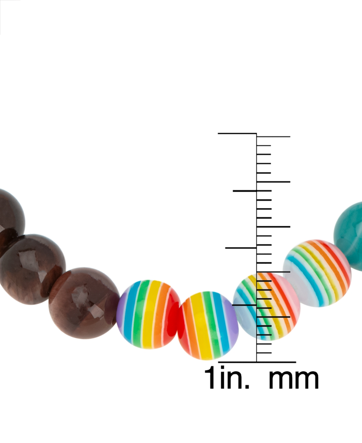 Macy'sColorful Beads Stretch Bracelet - Multicolor