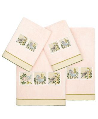 Turkish Cotton Belinda Embellished 4-Pc. Bath Towel Set