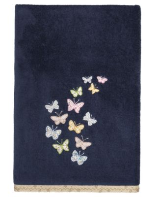 Turkish Cotton Mariposa Embellished 4-Pc. Bath Towel Set