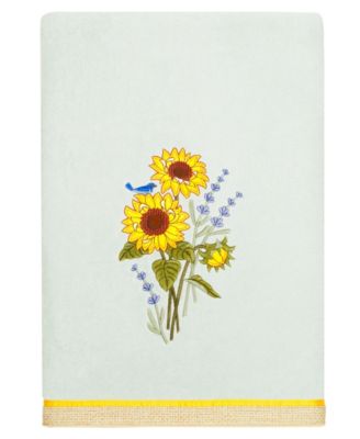 Turkish Cotton Girasol Embellished 4-Pc. Bath Towel Set