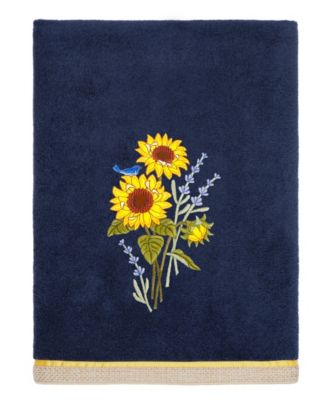 Turkish Cotton Girasol Embellished 4-Pc. Bath Towel Set