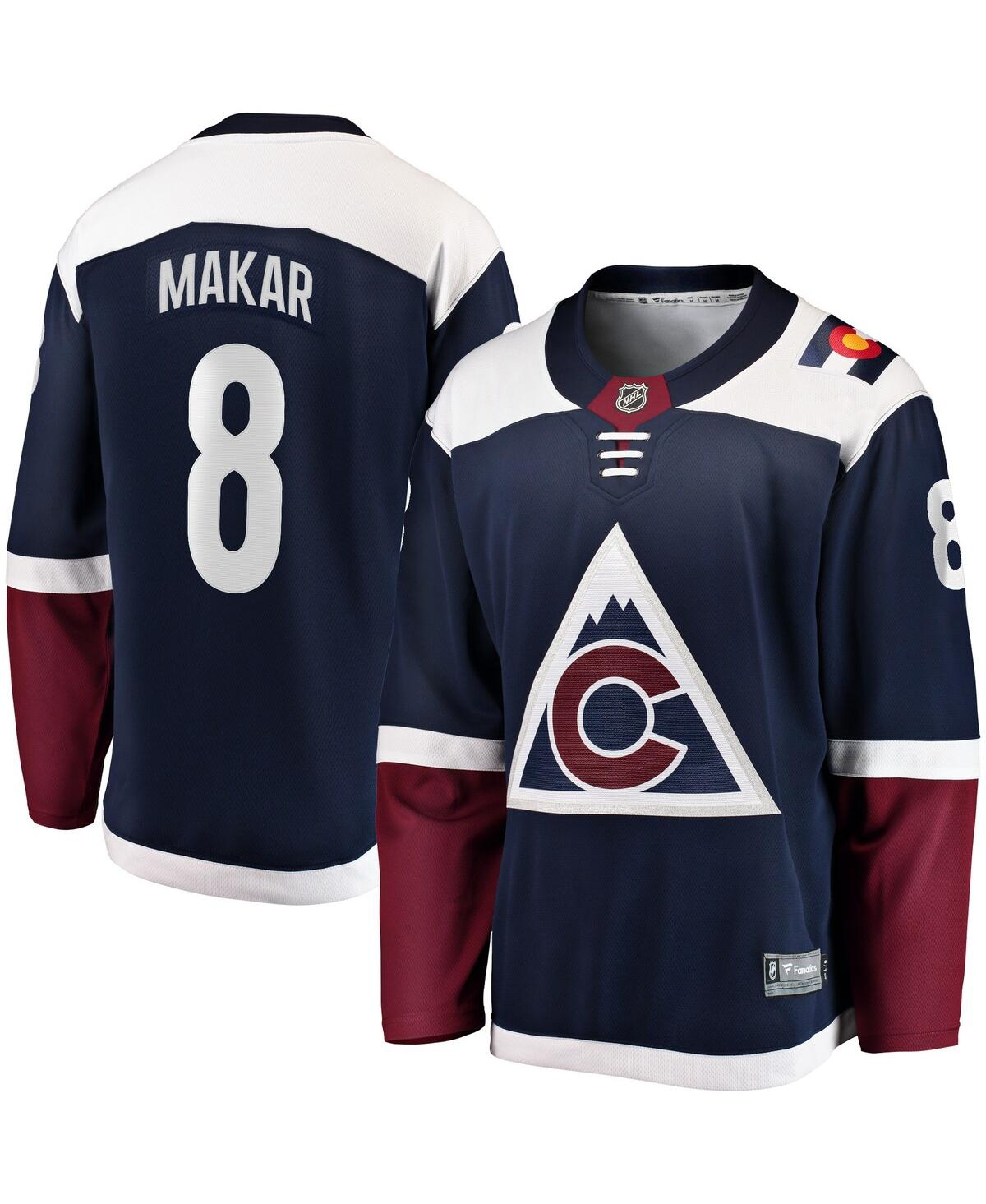 Men's Fanatics Cale MakarColorado Avalanche Alternate 2018/19 Premier Breakaway Player Jersey - Navy