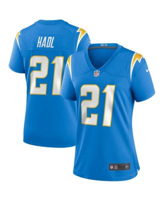 Women's John Hadl Powder Blue Los Angeles Chargers Game Retired Player Jersey