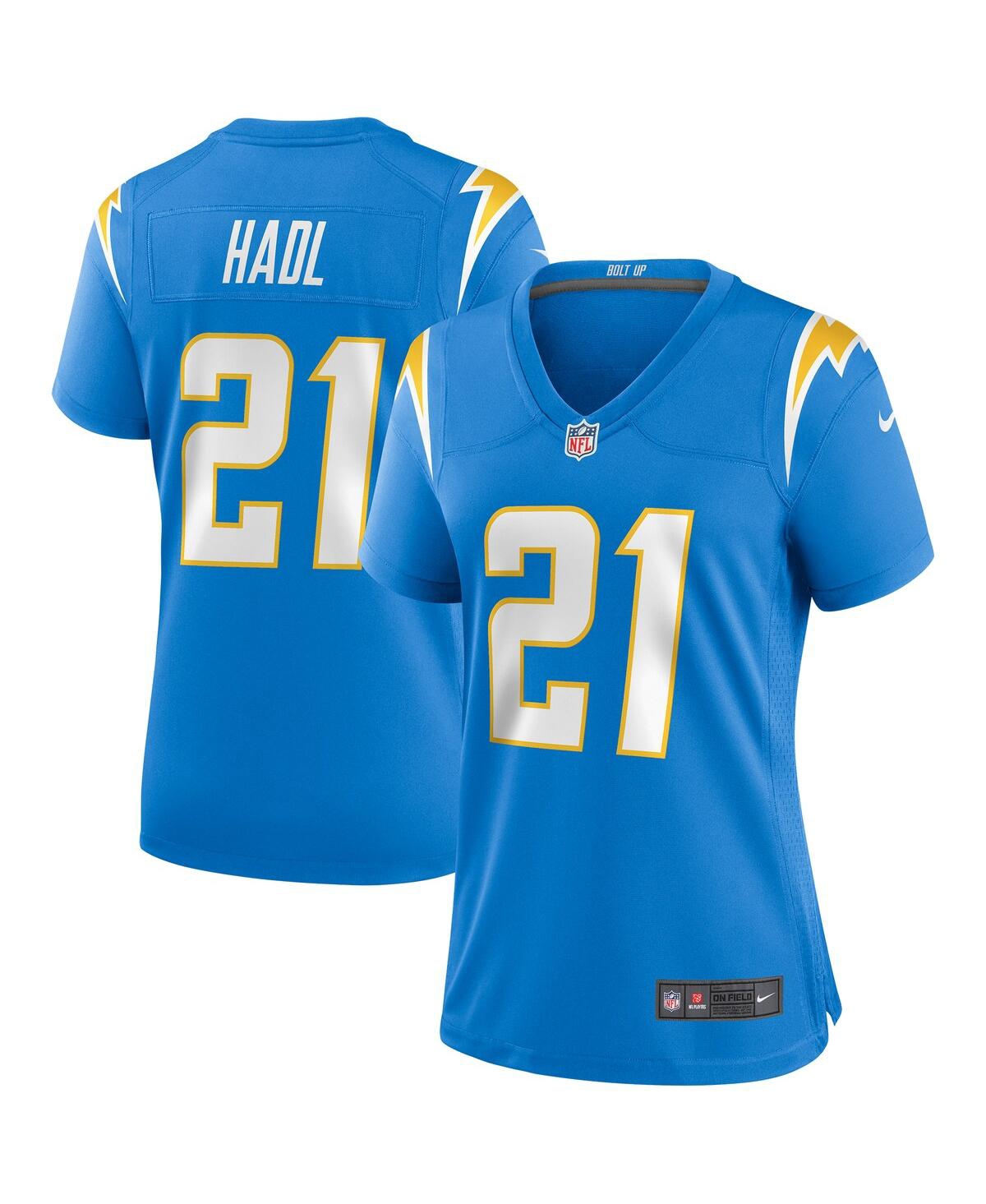 Women's Nike John HadlLos Angeles Chargers Game Retired Player Jersey - Powder Blue