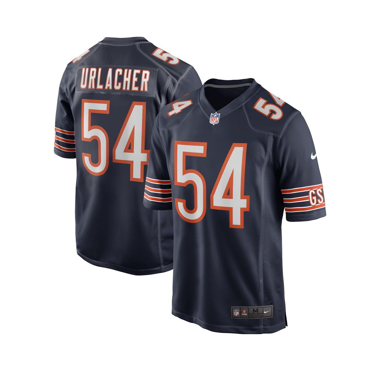 Men's Brian Urlacher Chicago Bears Game Retired Player Jersey