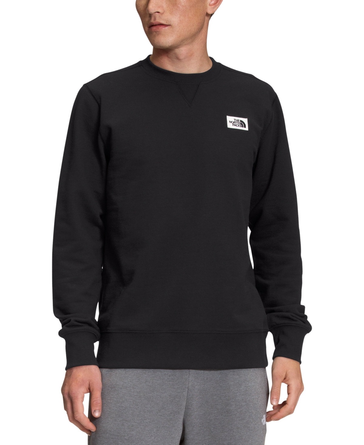 THE NORTH FACE MEN'S HERITAGE PATCH CREWNECK SWEATSHIRT