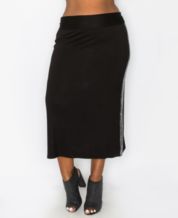 Silver skirt macy's hotsell