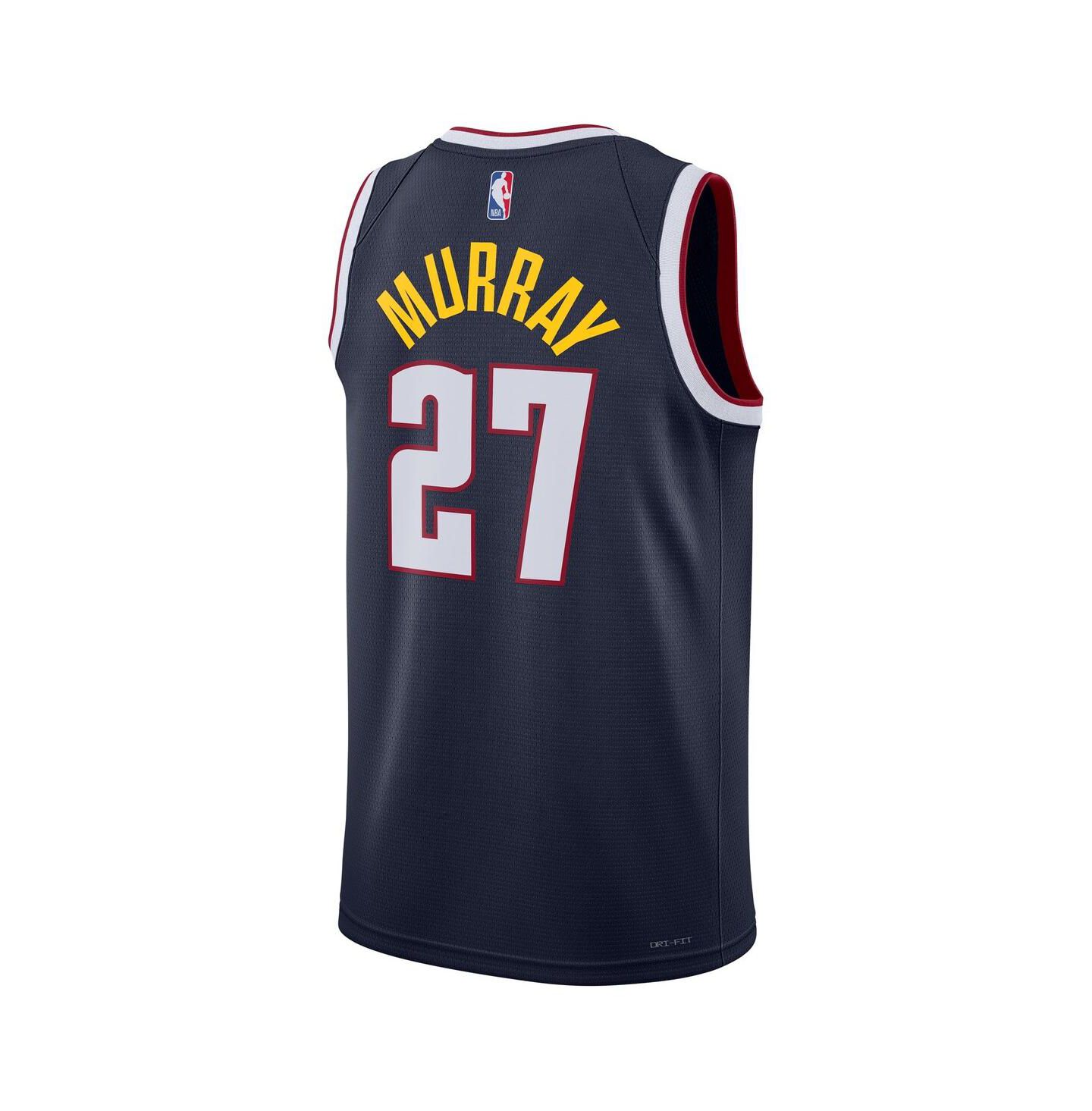 Топ Nike Jamal Murray Navy Denver Nuggets Swingman Jersey - Icon Edition — фото 3